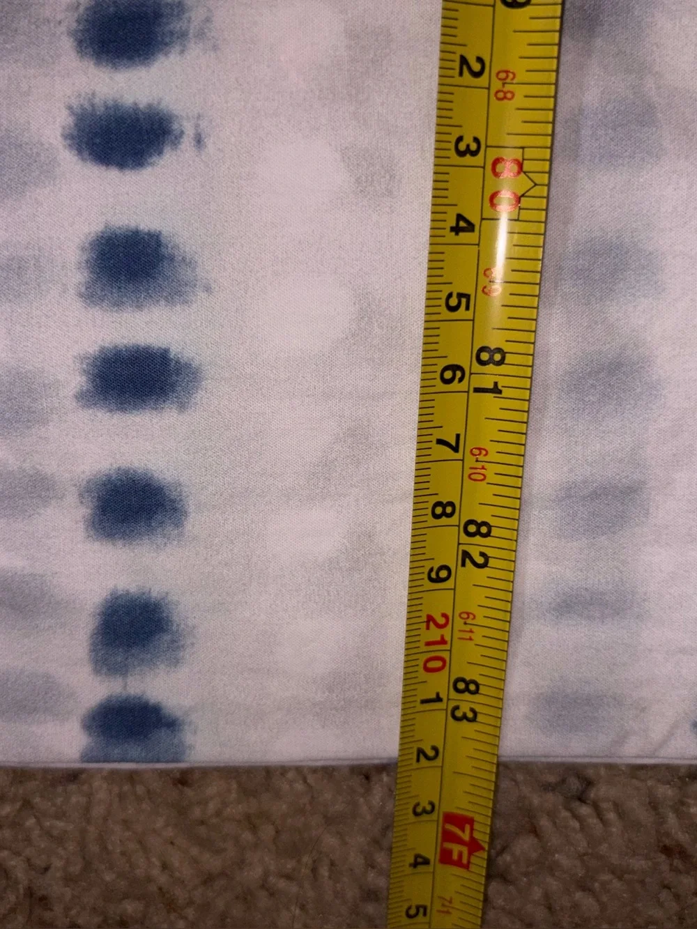 Pine Cone Hill ink Dots Twin Duvet Cover & 2 Euro Shams 100% Cotton